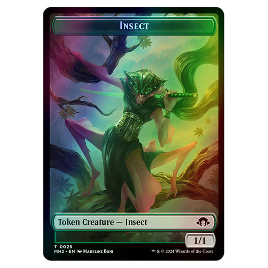 Magic The Gathering - Modern Horizons 3 Tokens - Insect - 0025 (Foil)