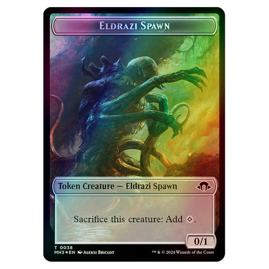 Magic The Gathering - Modern Horizons 3 Tokens - Eldrazi Spawn - 0038 (Foil)