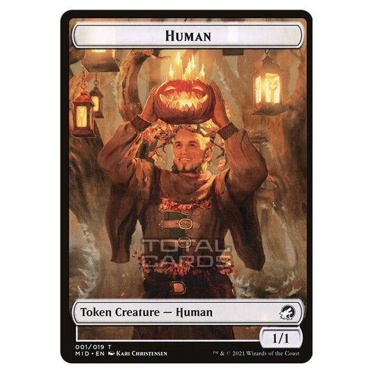 Magic The Gathering - Innistrad - Midnight Hunt - Human - 1/20