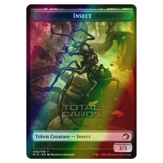 Magic The Gathering - Innistrad - Midnight Hunt - Insect - 9/20 (Foil)