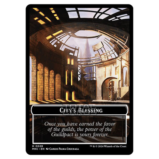 Magic The Gathering - Murders at Karlov Manor - Commander - Tokens - City's Blessing - 0028