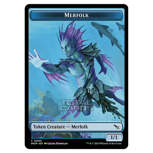 Magic The Gathering - Murders at Karlov Manor - Tokens - Merfolk - 0003