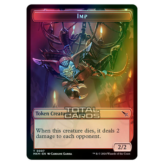 Magic The Gathering - Murders at Karlov Manor - Tokens - Imp - 0007 (Foil)