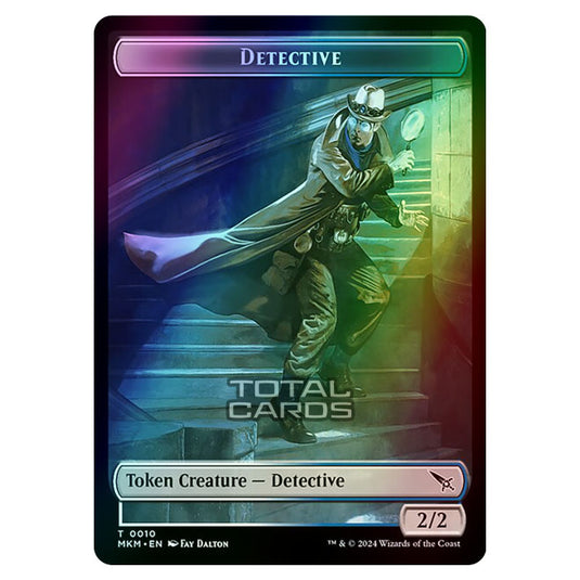 Magic The Gathering - Murders at Karlov Manor - Tokens - Detective - 0010 (Foil)