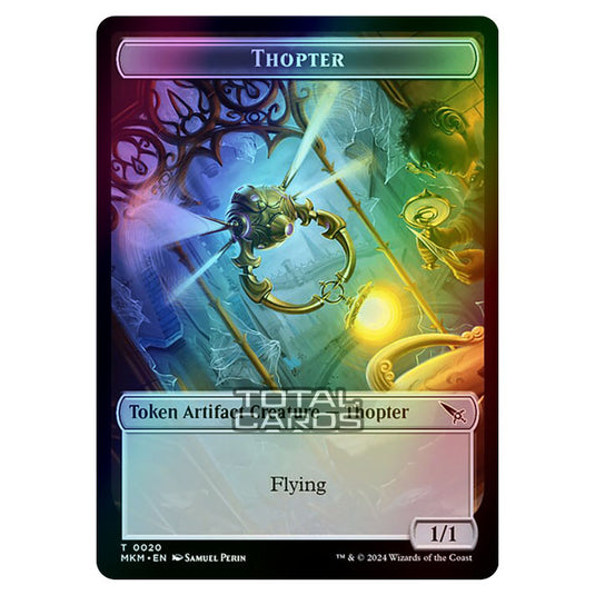 Magic The Gathering - Murders at Karlov Manor - Tokens - Thopter - 0020 (Foil)