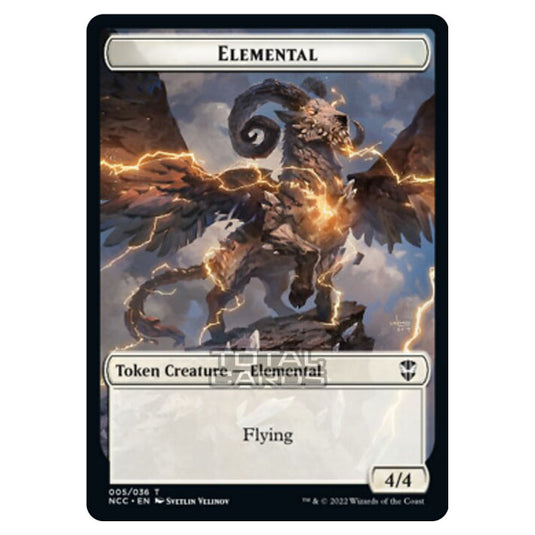 Magic The Gathering - Streets of New Capenna - Commander Tokens - Elemental - 5/36