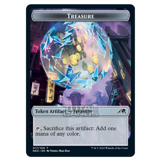 Magic The Gathering - Kamigawa - Neon Dynasty - Treasure - 17/19