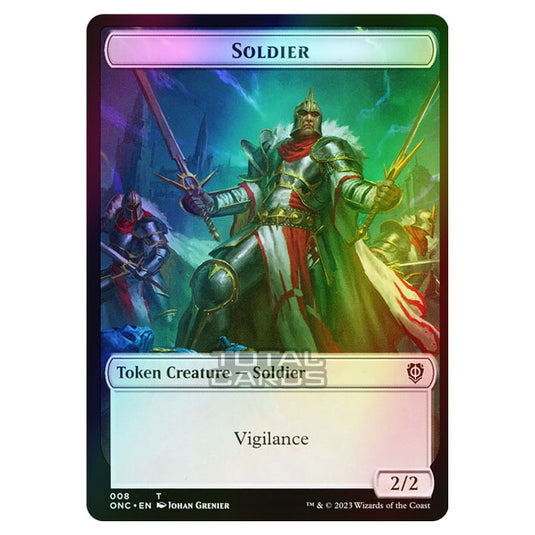 Magic The Gathering - Phyrexia - All Will Be One - Commander - Tokens - Soldier - 8/23 (Foil)