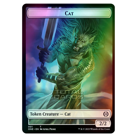 Magic The Gathering - Phyrexia - All Will Be One - Tokens - Cat - 1/14 (Foil)