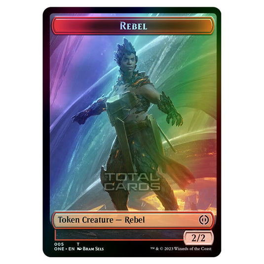 Magic The Gathering - Phyrexia - All Will Be One - Tokens - Rebel - 5/14 (Foil)