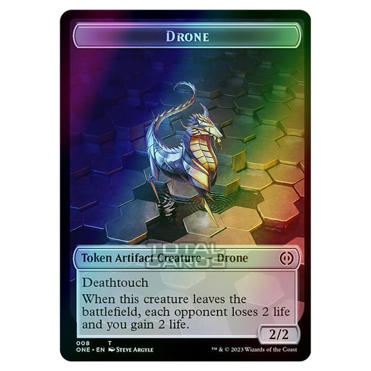 Magic The Gathering - Phyrexia - All Will Be One - Tokens - Drone - 8/14 (Foil)
