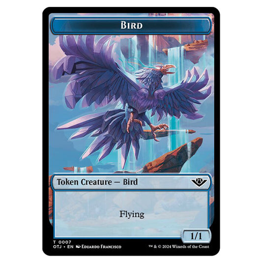 Magic The Gathering - Outlaws of Thunder Junction Tokens - Bird - 0007