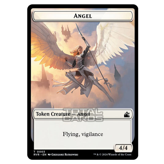 Magic The Gathering - Ravnica Remastered - Tokens - Angel - 0003