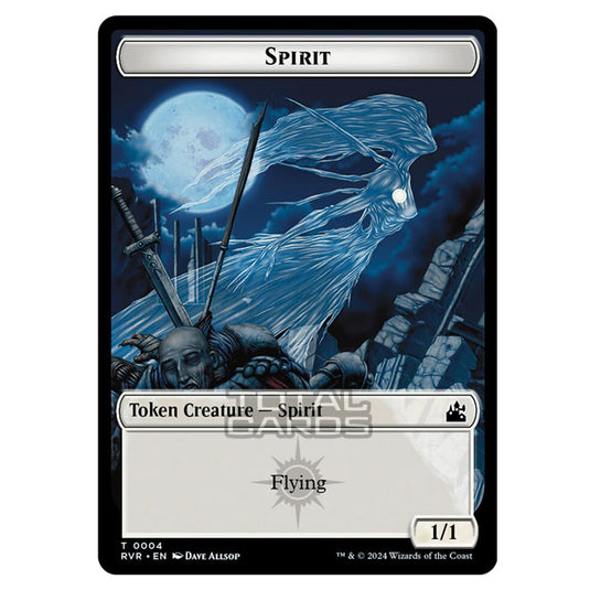 Magic The Gathering - Ravnica Remastered - Tokens - Spirit - 0004