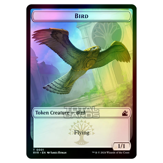Magic The Gathering - Ravnica Remastered - Tokens - Bird - 0001 (Foil)