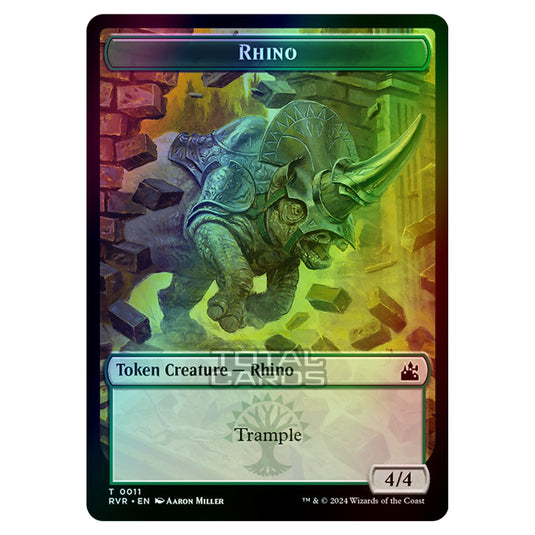 Magic The Gathering - Ravnica Remastered - Tokens - Rhino - 0011 (Foil)