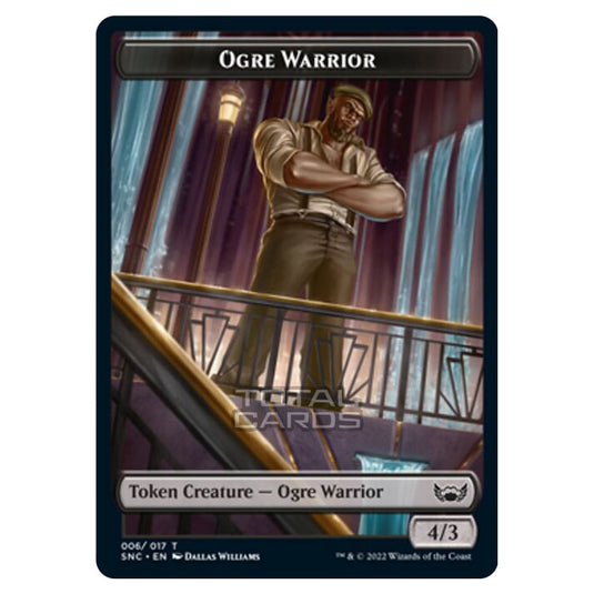 Magic The Gathering - Streets of New Capenna - Tokens - Ogre Warrior - 6/17
