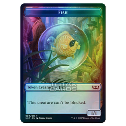 Magic The Gathering - Streets of New Capenna - Tokens - Fish - 4/17 (Foil)