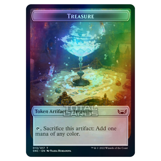 Magic The Gathering - Streets of New Capenna - Tokens - Treasure - 13/17 (Foil)