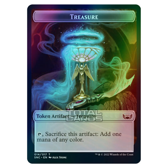 Magic The Gathering - Streets of New Capenna - Tokens - Treasure - 14/17 (Foil)