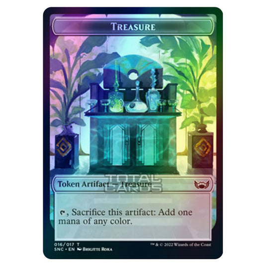 Magic The Gathering - Streets of New Capenna - Tokens - Treasure - 16/17 (Foil)