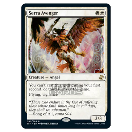 Magic The Gathering - Time Spiral Remastered - Serra Avenger - 41/289