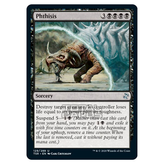 Magic The Gathering - Time Spiral Remastered - Phthisis - 129/289
