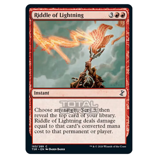 Magic The Gathering - Time Spiral Remastered - Riddle of Lightning - 183/289