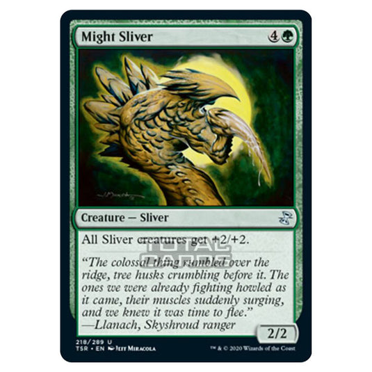 Magic The Gathering - Time Spiral Remastered - Might Sliver - 218/289