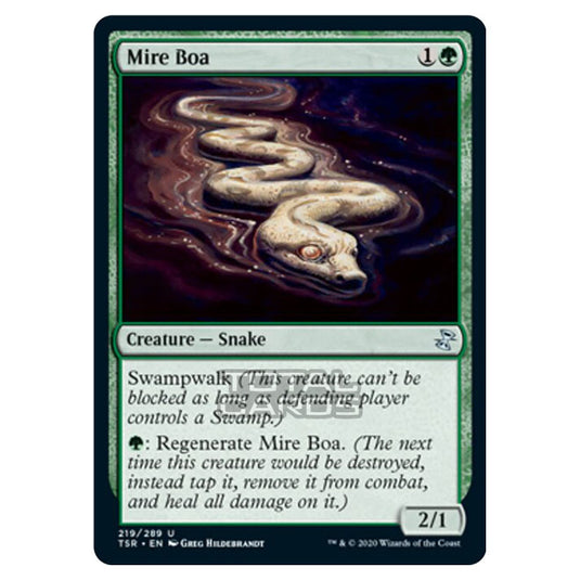 Magic The Gathering - Time Spiral Remastered - Mire Boa - 219/289