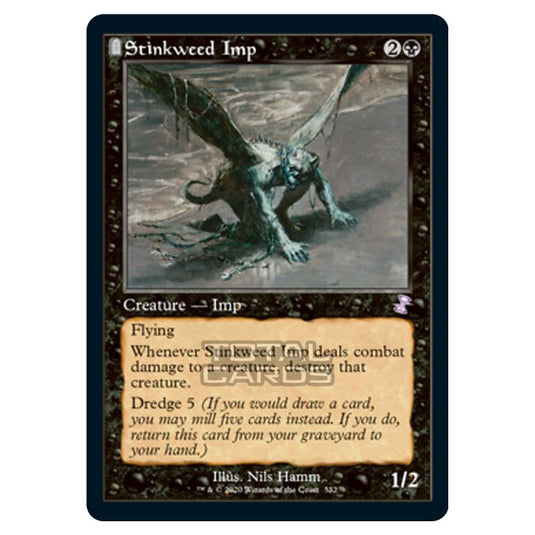 Magic The Gathering - Time Spiral Remastered - Stinkweed Imp - 332/289