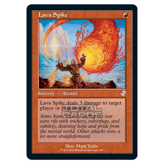 Magic The Gathering - Time Spiral Remastered - Lava Spike - 347/289