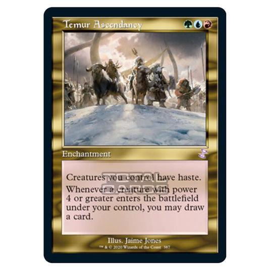 Magic The Gathering - Time Spiral Remastered - Temur Ascendancy - 387/289