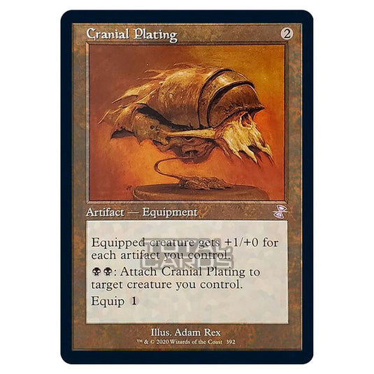 Magic The Gathering - Time Spiral Remastered - Cranial Plating - 392/289