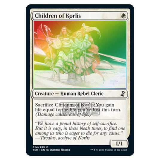 Magic The Gathering - Time Spiral Remastered - Children of Korlis - 14/289 (Foil)