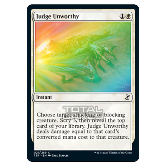 Magic The Gathering - Time Spiral Remastered - Judge Unworthy - 21/289 (Foil)