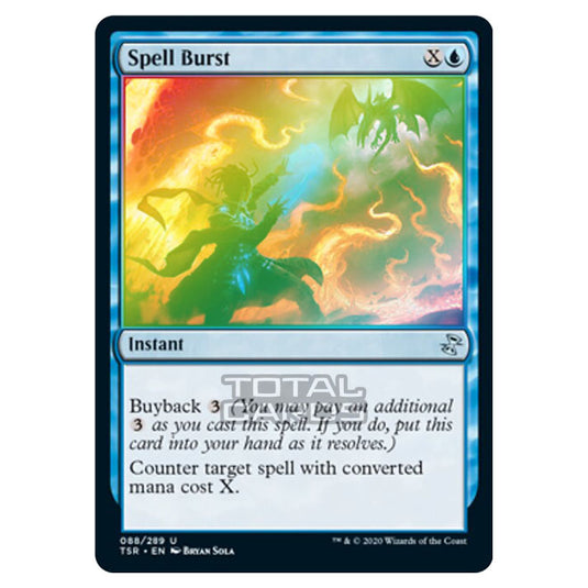 Magic The Gathering - Time Spiral Remastered - Spell Burst - 88/289 (Foil)