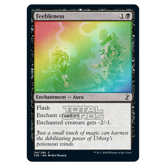 Magic The Gathering - Time Spiral Remastered - Feebleness - 116/289 (Foil)