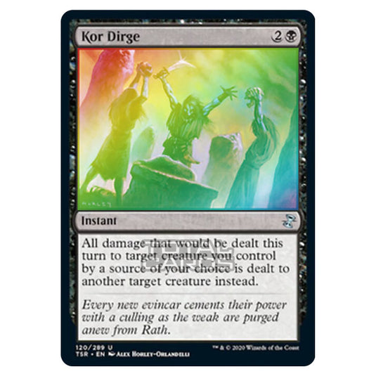 Magic The Gathering - Time Spiral Remastered - Kor Dirge - 120/289 (Foil)