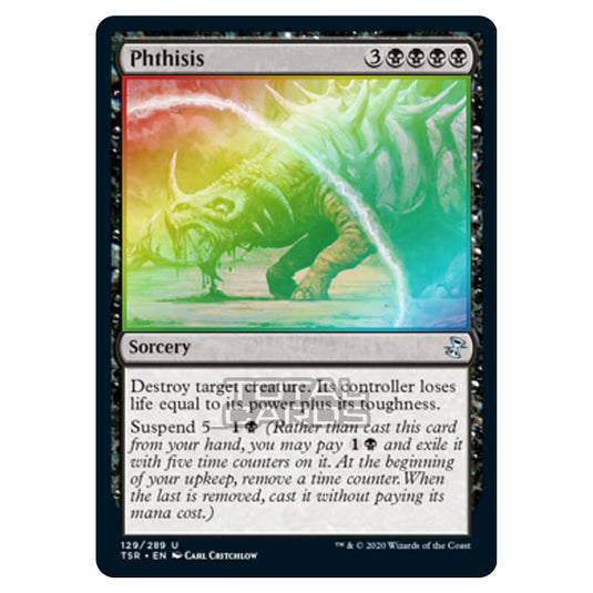 Magic The Gathering - Time Spiral Remastered - Phthisis - 129/289 (Foil)