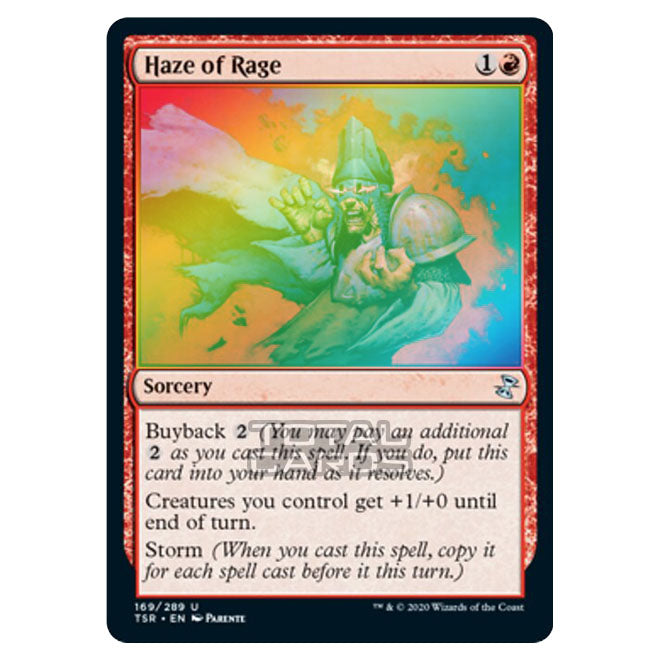 Magic The Gathering - Time Spiral Remastered - Haze of Rage - 169/289 Magic The Gathering - Time Spiral Remastered - Haze of Rage - 169/289