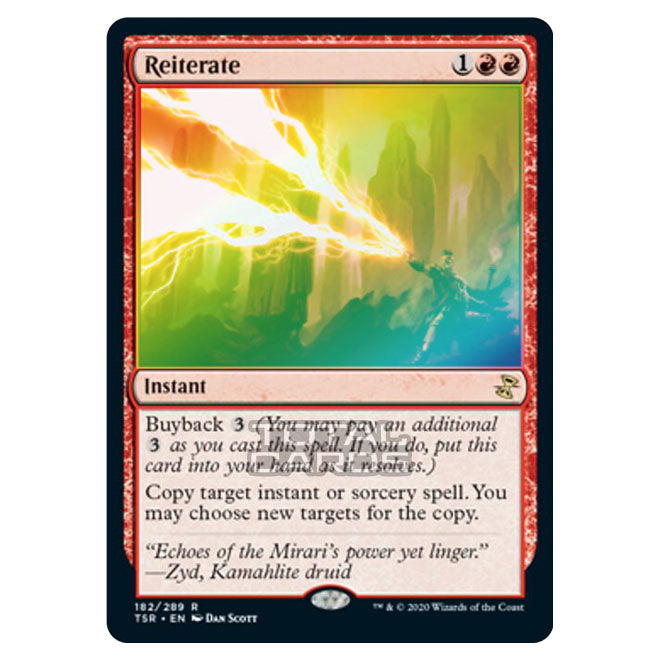 Magic The Gathering - Time Spiral Remastered - Reiterate - 182/289 (Fo Magic The Gathering - Time Spiral Remastered - Reiterate - 182/289 (Fo