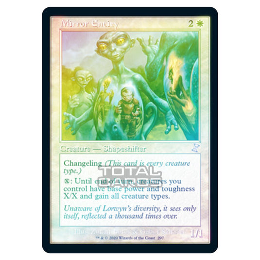 Magic The Gathering - Time Spiral Remastered - Mirror Entity - 297/289 (Foil)