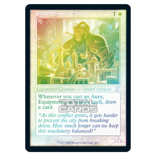 Magic The Gathering - Time Spiral Remastered - Sram, Senior Edificer - 303/289 (Foil)