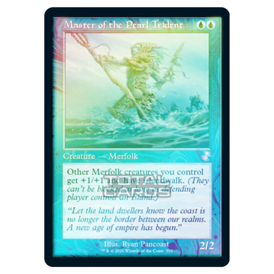 Magic The Gathering - Time Spiral Remastered - Master of the Pearl Trident - 310/289 (Foil)