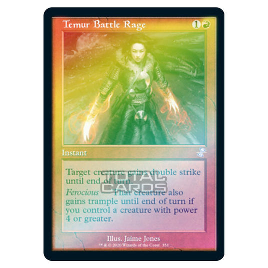 Magic The Gathering - Time Spiral Remastered - Temur Battle Rage - 351/289 (Foil)