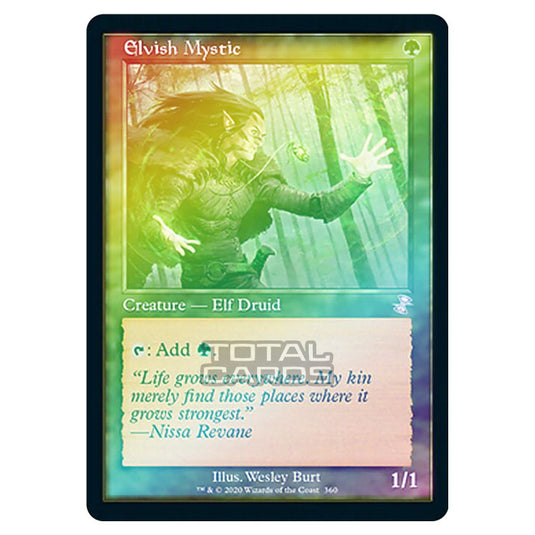 Magic The Gathering - Time Spiral Remastered - Elvish Mystic - 360/289 (Foil)