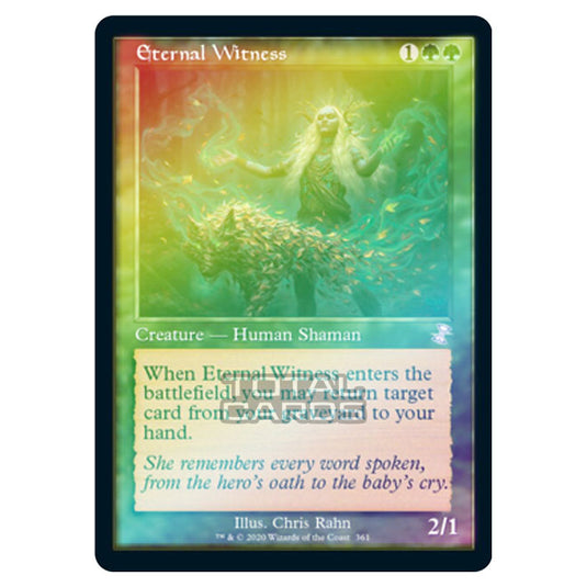 Magic The Gathering - Time Spiral Remastered - Eternal Witness - 361/289 (Foil)