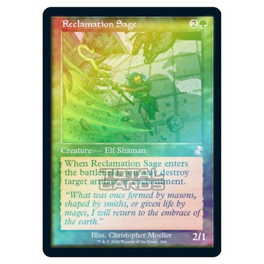 Magic The Gathering - Time Spiral Remastered - Reclamation Sage - 366/289 (Foil)