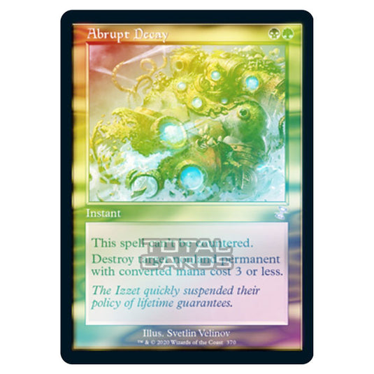 Magic The Gathering - Time Spiral Remastered - Abrupt Decay - 370/289 (Foil)